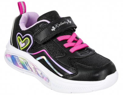 EOS_251291_black 28-1,29-1,30-1,31-1,32-1,33-1,34-1,35-1 Kenka П/ботинки Актив.отдых Кроссовки Иск.мат, Текстиль, ЭВА В/О жен