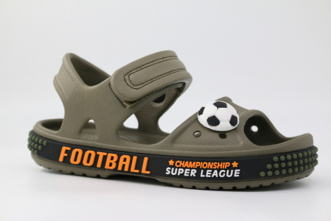 82267-1 Олив 26-2,27-2,29-2,30-2,32-2 Kapika Туфли Пляж Сандалии ЭВА, Без подклада, ЭВА Лето Муж