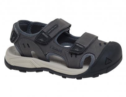 R252511535DGR Т.сер 33-2,34-2,35-2,36-2,37-2 Сказка Туфли Актив.отдых Сандалеты Иск.мат, Текстиль Лето Муж