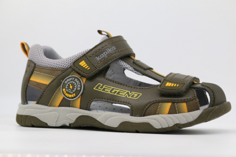 321037к-2 хаки 28-1,29-1,30-1,31-1,32-1 Kapika П/ботинки Повсед Сандалеты Иск.мат, Кожподклад, ТЭП (термоэластопласт) Лето Муж