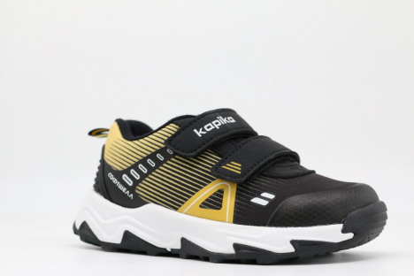 711194с-3 черный-желтый 26-1,27-1,28-1,29-1,30-1 Kapika П/ботинки Актив.отдых Кроссовки Softshell, Текстиль, ЭВА/ТЭП В/О Муж