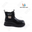 RC51_6921-3A Чёр 31-1,32-1,33-2,34-2,35-1,36-1 Boys and Girls Ботинки Повсед Челси Иск.мат, Байка/Флис, ТПР (TPR-Термопластичная резина) В/О жен