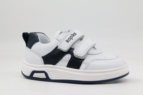 221004т-1 белый-синий 23-1,24-1,25-1,26-1,27-1 Kapika П/ботинки Актив.отдых Кроссовки Нат.кожа, Кожподклад, ТЭП (термоэластопласт) В/О Муж