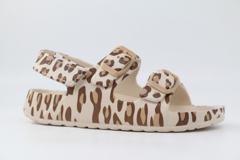 82268-1 бежевый-коричневый 25-2,27-2,28-2,29-2,31-2,32-2,33-2 Kapika Туфли Пляж Сандалии ЭВА, Без подклада, ЭВА Лето жен