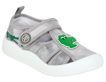 FLF_6513_grey 26-1,27-1,28-1,29-1,30-1,31-1 Kedberry П/ботинки Повсед Сандалеты Текстиль, Текстиль, ПВХ Лето Муж