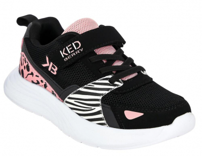 MHQ_22-703_black 30-1,31-1,32-1,33-1,34-1,35-1 Kedberry П/ботинки Актив.отдых Кроссовки Иск.мат, Текстиль, ЭВА В/О жен