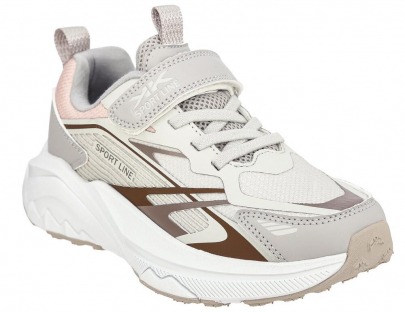 ZRH_26222_beige 28-1,29-1,30-1,31-1,32-1,33-1,34-1,35-1 Kedberry П/ботинки Актив.отдых Кроссовки Иск.мат, Текстиль, ЭВА/ТЭП В/О жен