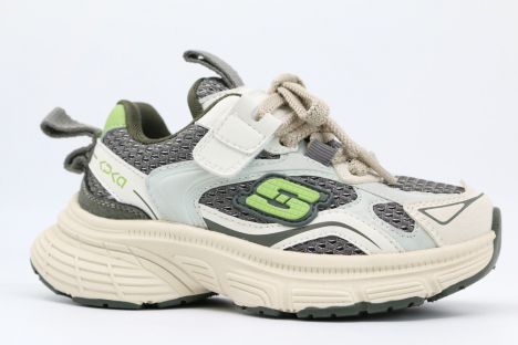 721191-2 оливковый-бежевый 28-1,29-1,30-1,31-1,32-1 Kapika П/ботинки Актив.отдых Кроссовки Иск.мат, Текстиль, ЭВА/ТЭП В/О Муж