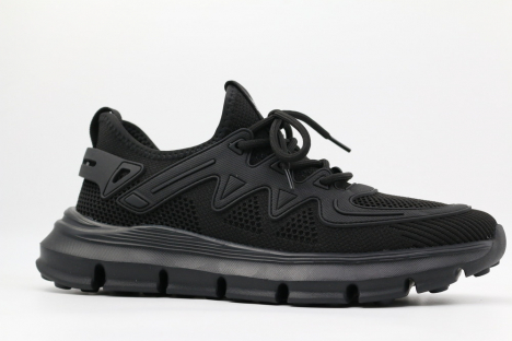 74951-1 Чёр 38-1,39-1,40-1,41-1,42-1 Kapika П/ботинки Актив.отдых Кроссовки Текстиль, Текстиль, ЭВА/резина Лето Муж