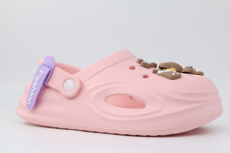 82259-1 Роз 27-2,29-2,30-2,32-2,33-2,35-2 Kapika Туфли Пляж Кроксы ЭВА, Без подклада, ЭВА Лето жен