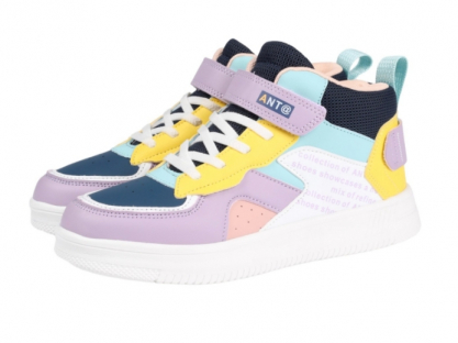 AL 17585 Мультиколор 31-1,32-1,33-1,34-1,35-2 Antilopa Ботинки Актив.отдых Кроссовки Иск.мат, Текстиль В/О жен