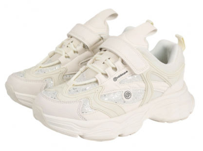 AL 17588 Бел 32-1,33-1,34-1,35-1,36-1,37-1 Antilopa П/ботинки Актив.отдых Кроссовки Иск.мат, Текстиль В/О жен