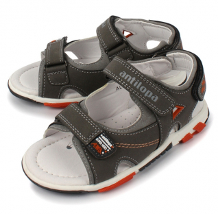 AL 9796 Сер 26-1,27-1,28-1,29-1,30-1,31-1 Antilopa Туфли Повсед Сандалии Иск.мат, Кожподклад Лето Муж