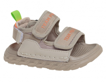 R825610216B Беж 22-2,23-2,24-2,25-2,26-2 Сказка Туфли Актив.отдых Сандалии Текстиль, Иск.кожа Лето Муж