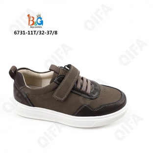 RC51_6731-11T Кор 32-1,33-1,34-2,35-2,36-1,37-1 Boys and Girls П/ботинки Школа Оксфорд Иск.мат, Иск.кожа, ЭВА (EVA-Этиленвинилацетат) В/О Муж