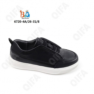 RC51_6720-4A Чёр 26-1,27-1,28-2,29-2,30-1,31-1 Boys and Girls П/ботинки Школа Слипоны Иск.мат, Иск.кожа, ЭВА (EVA-Этиленвинилацетат) В/О Муж