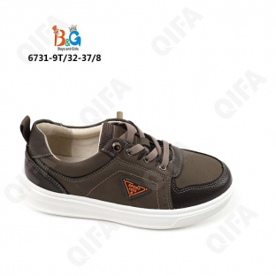 RC51_6731-9T Кор 32-1,33-1,34-2,35-2,36-1,37-1 Boys and Girls П/ботинки Школа Оксфорд Иск.мат, Иск.кожа, ЭВА (EVA-Этиленвинилацетат) В/О Муж