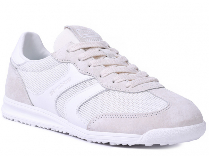 F7734-16 Беж 36-1,37-1,38-2,39-2,40-2 Strobbs П/ботинки Актив.отдых Кроссовки Нат.кожа, Текстиль, Резина В/О жен