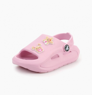 RB26030 розовый Роз МОНО 22;23;24;2-18 Tingo Туфли Пляж Кроксы ЭВА, Без подклада, ЭВА Лето жен