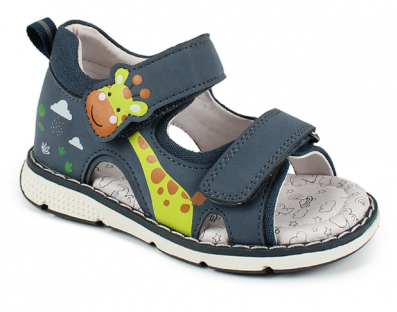 AL 17609 Син 20-1,21-1,22-1,23-1,24-1,25-1 Antilopa Туфли Повсед Сандалеты Иск.мат, Кожподклад Лето Муж