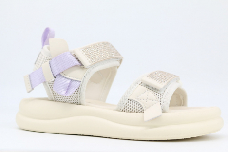 33925п-2 Беж 28-1,29-1,30-1,31-1,32-1 Kapika Туфли Повсед Сандалии Иск.мат, Кожподклад, ПУ (полиуретан) Лето жен