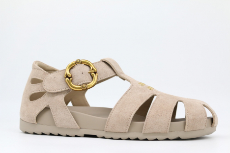 34574-1 Беж 35-1,36-1,37-1,38-1,39-1 Kapika П/ботинки Повсед Сандалеты Нат.кожа, Кожподклад, Резина Лето жен