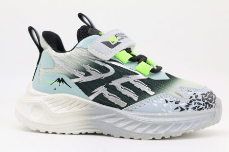 71565-1 серый-черный 23-1,24-1,25-1,26-1,27-1 Kapika П/ботинки Актив.отдых Кроссовки Иск.мат, Текстиль, ЭВА В/О Муж