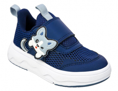 KUV_2552_navy 23-1,24-1,25-1,26-1,27-1 Kedberry П/ботинки Актив.отдых Кроссовки Иск.мат, Без подклада, ЭВА Лето Муж