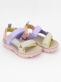 ZR-26-069 Фиол 27-2,28-2,29-2,30-2,31-2,32-2 Top Tally Туфли Актив.отдых Сандалии Текстиль, Текстиль, ЭВА Лето жен