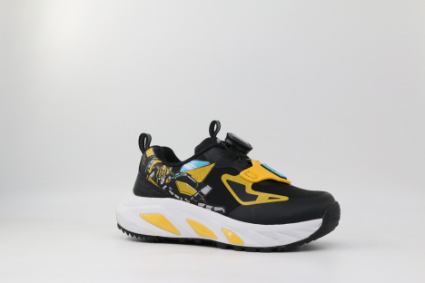 721248с-1 черный-желтый 26-1,27-1,28-1,29-1,30-1 Kapika П/ботинки Актив.отдых Кроссовки Иск.мат, Текстиль, ЭВА/ТЭП/ТПУ В/О Муж