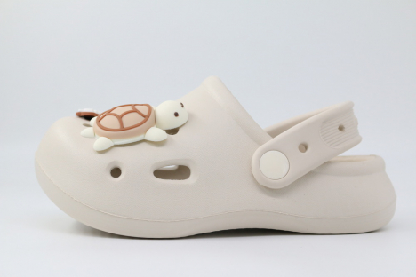 82262-1 Светло-бежевый 27-2,29-2,30-2,32-2 Kapika Туфли Пляж Кроксы ЭВА, Без подклада, ЭВА Лето жен