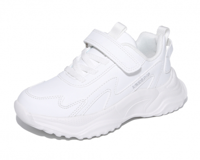 E23859 Бел 32-1,33-1,34-1,35-1,36-1,37-1 Капитошка П/ботинки Актив.отдых Кроссовки Иск.мат, Текстиль, ЭВА В/О жен