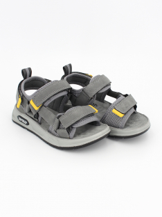 DYE-25-002(27-32) Сер 27-2,28-2,29-2,30-2,31-2,32-2 Top Tally Туфли Актив.отдых Сандалии Иск.мат, Текстиль, ПУ Лето Муж