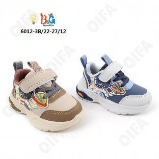 RC51_6012-3B Микс 22-2,23-2,24-2,25-2,26-2,27-2 Boys and Girls П/ботинки Актив.отдых Кроссовки Иск.мат, Текстиль, ЭВА (EVA-Этиленвинилацетат) В/О Муж