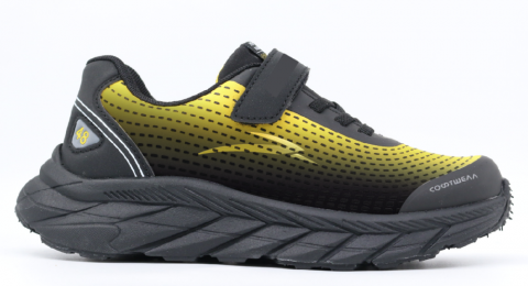 721275c-1 черный-желтый 28-1,29-1,30-1,31-1,32-1 Kapika П/ботинки Актив.отдых Кроссовки Softshell, Текстиль, ЭВА/ТЭП В/О Муж