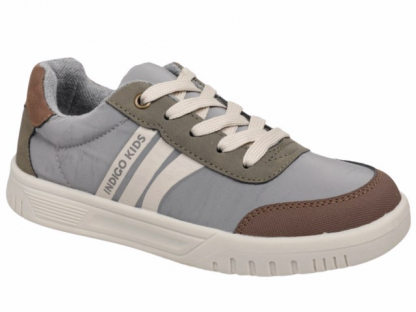 40-3100A Сер 33-2,34-2,35-2,36-2,37-2 Indigo kids П/ботинки Актив.отдых Кроссовки Иск.мат, Текстиль, ТЭП В/О Муж