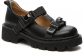 938310/04-01 Чёр 34-1,35-1,36-2,37-2,38-1,39-1 Betsy Туфли Школа T-STRAP Иск.мат, Кожподклад, ПУ Лето жен