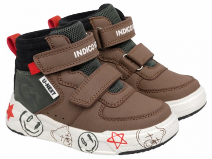 97-320C Кор 25-2,26-2,27-2,28-2,29-2,30-2 Indigo kids Ботинки Повсед Оксфорд Иск.мат, Байка/Флис, ЭВА / ТЭП В/О Муж