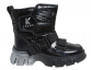 R580879235BK Чёр 33-1,34-1,35-2,36-1,37-2,37,5-1 Сказка П/сапоги Повсед Дутики Иск.мат, Нат.шерсть Зима жен