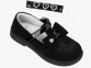 RYD_24-02_black 29-1,30-1,31-1,32-1,33-1,34-1 Kedberry Туфли Школа T-STRAP Иск.мат, Кожподклад, ТЭП Лето жен
