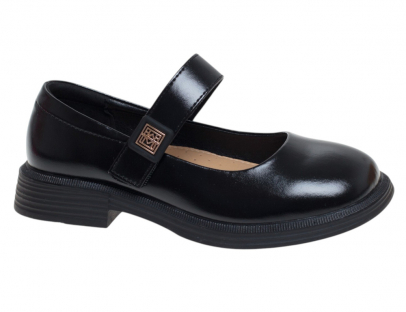 R818214416BK Чёр 32-1,33-1,34-2,35-2,36-1,37-1 Сказка Туфли Школа Mary Jane Иск.мат, Иск.кожа Лето жен