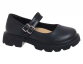 R600514437BK Чёр 32-1,33-1,34-2,35-2,36-1,37-1 Сказка Туфли Школа Mary Jane Иск.мат, Иск.кожа Лето жен