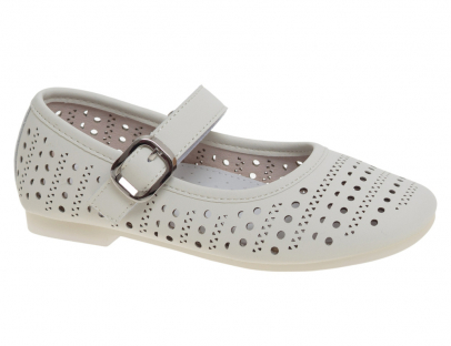 R000514331W Бел 29-2,30-2,31-2,32-2,33-2 Сказка Туфли Повсед Mary Jane Иск.мат, Без подклада Лето жен