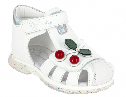 HEK_11673_white 19-2,20-2,21-2,22-2 Kedberry П/ботинки Повсед Сандалеты Иск.мат, Кожподклад, ТЭП Лето жен
