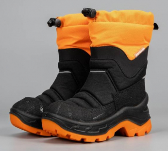 1-2000-E02 Оранжевый/черная прослойка МОНО 24-10 Nordman T-REX П/сапоги Повсед Дутики Иск.мат, Нат.шерсть, ПУ, ТПУ (100% ПУ, 100% ТПУ) Зима Муж