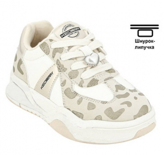 FYF_301-3_beige 27-1,28-1,29-1,30-1,31-1,32-1 Kenka П/ботинки Актив.отдых Кроссовки Иск.мат, Текстиль, ЭВА/ТЭП В/О жен