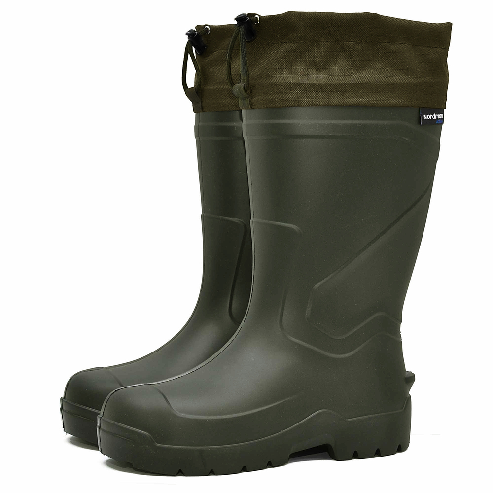 6-540-G02 Олив МОНО 38/39-3 Nordman Active Pro Сапоги Повсед Веллингтон ЭВА, Чул.нат.шерсть, ЭВА В/О жен