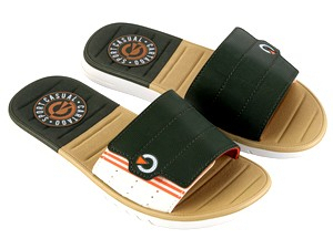 11334-AS606 темно-зеленый 39/40-1,41/42-1,43-2,44-3,45-3,46-2 Zaxy Туфли Пляж Шлепанцы/Пантолеты ПВХ, Без подклада, ПВХ Лето Муж