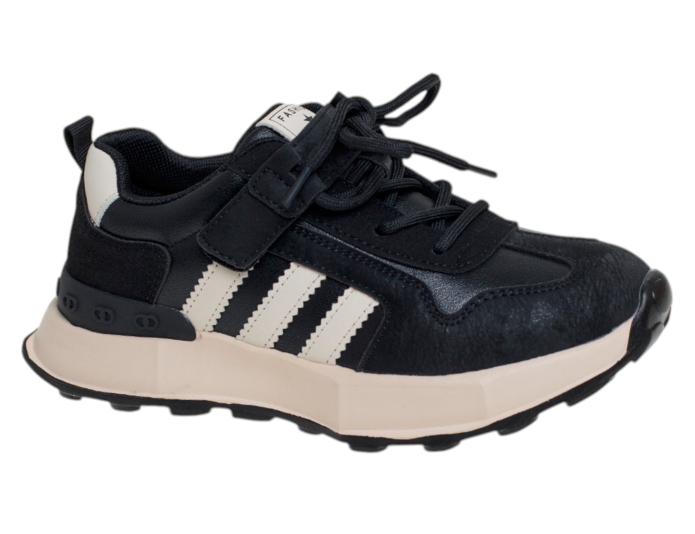 R518194629BK Чёр 33-1,34-2,35-2,36-2,37-1 Сказка П/ботинки Актив.отдых Кроссовки Иск.мат, Текстиль В/О Муж