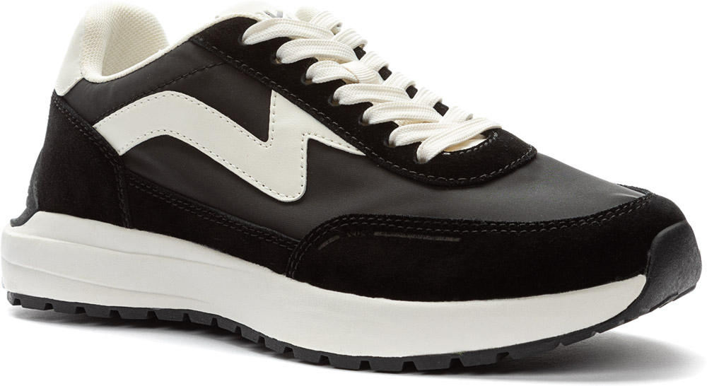 457096/05-02 Чёр 40-1,41-2,42-2,43-2,44-2,45-1 Keddo П/ботинки Актив.отдых Кроссовки Иск.мат, Текстиль, ЭВА(этиленвинилацетат)/резина В/О Муж